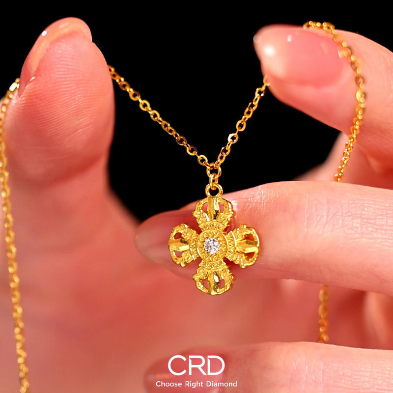 黄金吊坠 CRD黄金吊坠